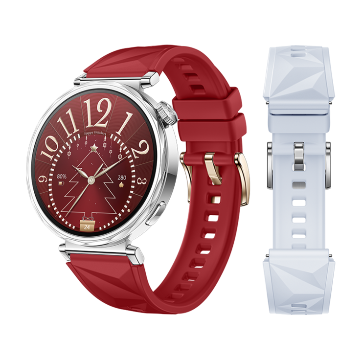 La Huawei Watch GT 5 Festive Edition Blue. (Source de l'image : Huawei)