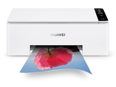 L&#039;imprimante à jet d&#039;encre couleur Huawei PixLab V1 fait partie d&#039;une gamme de nouveaux appareils lancés avec HarmonyOS 3. (Image source : Huawei)