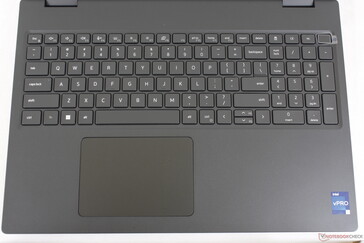 Le clavier noir et les touches accumulent très rapidement les empreintes digitales