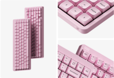 NuPhy Node75 rose pâle. (Source de l'image : NuPhy)