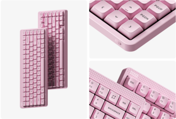 NuPhy Node75 rose pâle. (Source de l'image : NuPhy)