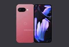 Le Google Pixel 9a sera également disponible en rose (Source de l&#039;image : Android Headlines, édité)