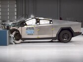 Le Tesla Cybertruck IIHS crash test (Image source : IIHS)