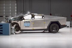 Le Tesla Cybertruck IIHS crash test (Image source : IIHS)