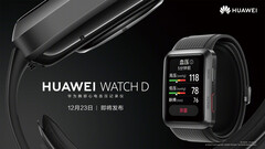 La Watch D est un dispositif médical de classe II. (Image source : Huawei)