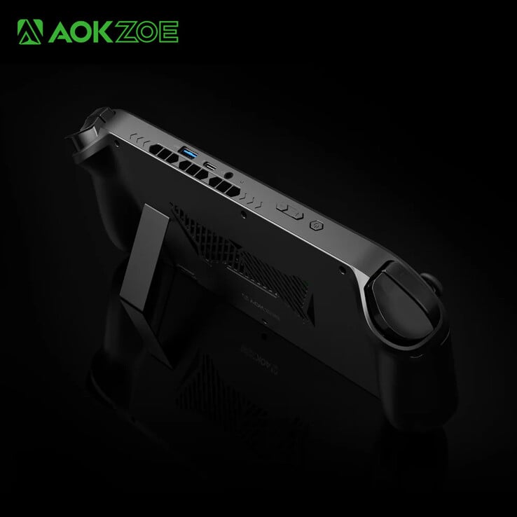 L'Aokzoe A1X est doté d'un support intégré, contrairement à la plupart de ses concurrents. (Source de l'image : Aokzoe)