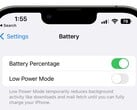 Le pourcentage de la batterie est enfin revenu dans la barre d'état d'iOS avec iOS 16 Beta 5. (Image source : MacRumors)