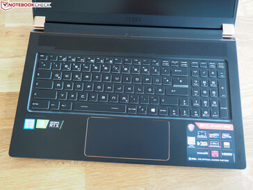 Clavier SteelSeries du MSI GS75 8SG Stealth...