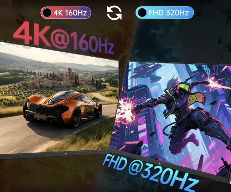 L'écran de jeu KTC M27P6S dispose d'une fonctionnalité double mode.