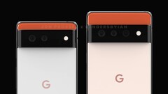 Google devrait révéler la série des Pixel 6 à l'automne. (Image source : Jon Prosser & Ian Zelbo)
