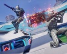 Deux factions de Splitgate 2 engagées dans un combat. (Source de l'image : Steam)