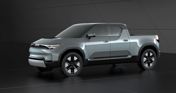 Le concept compact Toyota EPU est plus de 200 mm plus court que le Toyota Hilux 2021. (Source de l'image : Toyota)