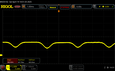 Scintillement PWM (40 % de luminosité)