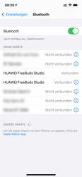 iOS - Gestionnaire de périphériques Bluetooth