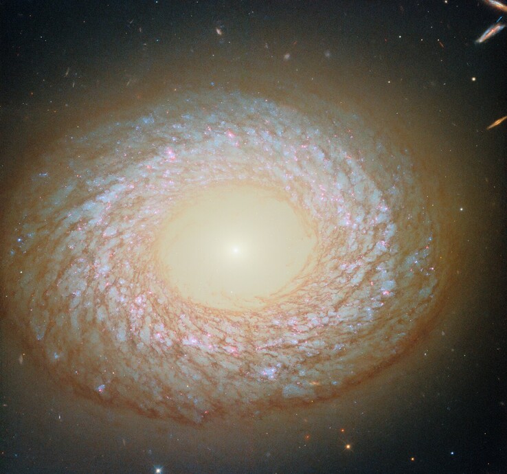 Image de NGC 2775 capturée par Hubble (Source de l'image : ESA/Hubble, NASA, F. Belfiore, J. Lee, et l'équipe PHANGS-HST)