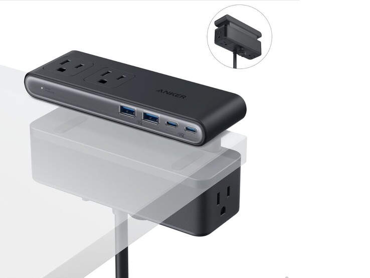 La barrette d'alimentation Anker Nano (10 en 1, 70W, pince). (Source : Anker)