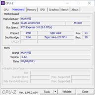 Carte mère CPU-Z