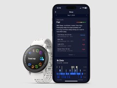 Coros met à jour le suivi du sommeil avec la mise à jour de septembre de sa smartwatch. (Source de l'image : Coros)