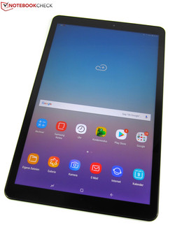 En test : le Samsung Galaxy Tab A 10.5. Modèle de test fourni par Cyberport.