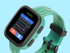 La smartwatch Bounce de Garmin (photo) reçoit la version logicielle 12.02. (Source : Garmin)