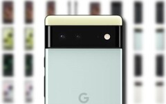 La bosse de la caméra des Google Pixel 6 et Pixel 6 Pro divise l'opinion. (Image source : @evleaks - édité)