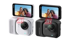 Insta360 rebaptise le successeur de l&#039;Insta360 3S Insta360 Go Ultra. Cette version comprendra au moins une mise à jour 4K60. (Source : Android Headlines)