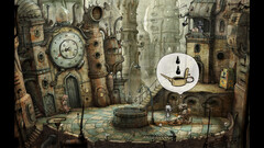 Une capture d'écran de Machinarium sur PC