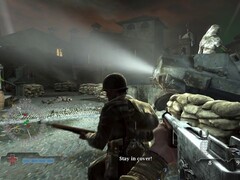 Image du jeu Medal of Honor: Airborne. (Source de l&#039;image : World of Longplays - YouTube)