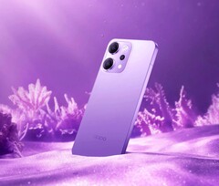 L'Oppo Reno 14 Pro est disponible en trois couleurs élégantes, dont le violet (source : Oppo)