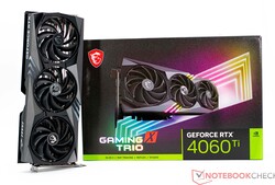 MSI GeForce RTX 4060 Ti Gaming X Trio 8G : échantillon fourni par Nvidia Allemagne