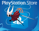 Hornet de Silksong avec le logo du PlayStation Store (Source de l'image : Team Cherry, Sony PlayStation avec modifications)