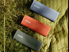 Sonos a lancé le haut-parleur portable Roam en trois nouvelles couleurs. (Image source : Sonos)