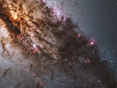 Une image représentant une galaxie.