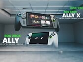 Les ordinateurs de poche ROG Xbox Ally et ROG Xbox Ally X. (Source de l'image : Microsoft)