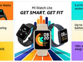 La Redmi Watch/Mi Watch Lite. (Source : Xiaomi)
