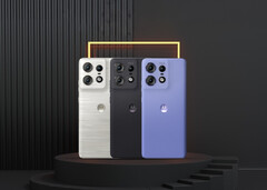 Le Edge 50 Pro sera disponible en trois couleurs. (Source de l&#039;image : Motorola)