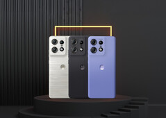 Le Edge 50 Pro sera disponible en trois couleurs. (Source de l'image : Motorola)