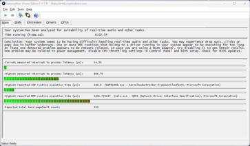 LatencyMon - Vue d'ensemble
