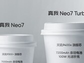 Realme compare le Neo7 et le Neo7 Turbo. (Source de l'image : Realme)