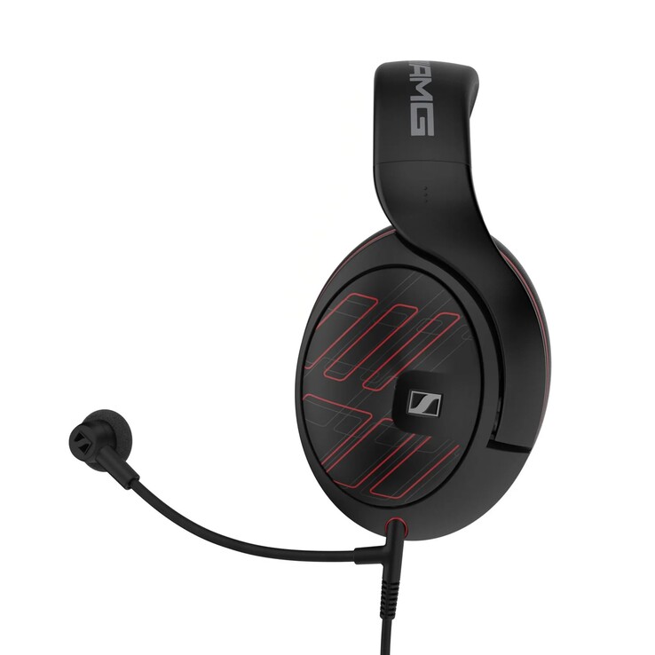 Le Sennheiser HD 620S Mercedes-AMG Edition est équipé d'un micro à perche HD 500 intégré. 