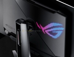 Le prochain moniteur de jeu OLED d'Asus devrait offrir une qualité d'image encore plus élevée (Source : VideoCardz)