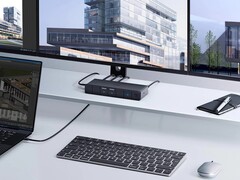 La station d&#039;accueil USB-C Anker 568 prend en charge trois écrans en 4K. (Source de l&#039;image : Anker)