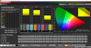 ColorChecker (Profile : Cinéma, gamme de couleur cible : P3)