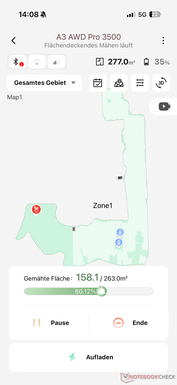 Présentation générale dans l'application Dreame
