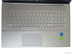 HP Envy 17 cg1356ng - Périphériques d'entrée