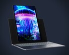 Lenovo a mis au point un ordinateur portable dont l'écran peut être tourné en mode portrait. (Source de l'image : Evan Blass, édité)
