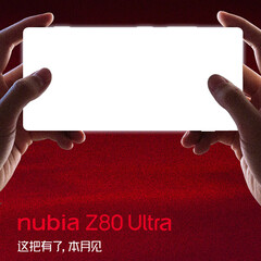 Le Z80 Ultra sera le prochain smartphone phare de Nubia. (Source de l'image : Nubia)