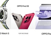 Outre l'Oppo Find X9, qui est le produit phare, l'Oppo Watch S et l'Oppo Pad 5 seront également lancés la semaine prochaine. (Source de l'image : Oppo, édité)