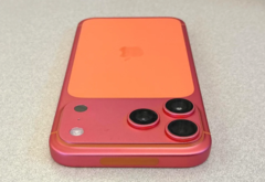 L'iPhone 17 Pro Max orange devient rose