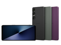 Le Xperia 1 VII est disponible en trois couleurs au lancement et dispose d'un écran de 6,5 pouces comme son prédécesseur. (Source de l'image : Sony)